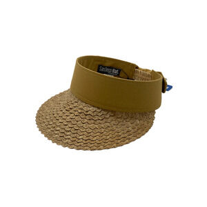 San Diego Hat Co. Sun Visor with UPF 50 Tobacco